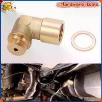 ราคา Hardware tools ปลั๊กเชื่อมต่อ วัสดุทองเหลือง ข้อต่อทองเหลือง ทองคำ 90 องศา ชุดอุปกรณ์อุดท่อไอเสีย M18 X 1.5 อะแดปเตอร์เซ็นเซอร์ 90 องศา การประยุกต์ใช้ในยานยนต์ (1734832345349260941)
