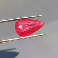 ราคา พลอยแท้ พลอยทับทิม พลอยหยดน้ำ หัวแหวน Natural Sapphire, Corundum, Ruby, for made ring,Loose stone (1734510803295700178)