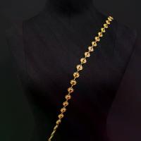 ราคา Codเครื่องประดับไทย สังวาลย์ สังวาลทอง เงิน สังวาลย์สีโรสโกลด์ หลากสี ฝังพลอยเทียม (1733987238624266239)