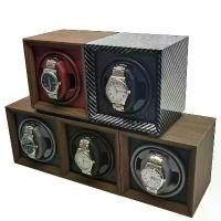 ราคา [COD] * Ready to send * 1 watch winder box (walnut black wood) watch winder box, watch winder box, automatic watch winder three gears (1734330347109058362)