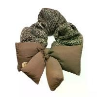 ราคา 2025 Ready Stock Coffee Color Knitted Yarn Bow Hair Tie for Women Lazy Style Hair Bun Hair Rope Hair Accessories Hair Flower Design Sense Women Men New Style (1733711362474411474)