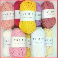 ราคา ไหมผ้ายืด T-Shirt Yarn/ ไหมพรมผ้ายืด 100 กรัม (1734625159460783916)