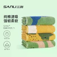ราคา Sanli Towels Pure Cotton Yarn-Dyed Cartoon Towels for Couples Adult Face Towels Large Jacquard Face Towels Wholesale (1734672158295557401)
