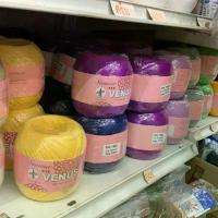 ราคา จัดส่งเฉพาะจุด ขายดีประจำเดือนนี้ ด้ายถักซัมเมอร์วีนัส เบอร์ 20 เส้นใหญ่ (รวมครบทุกสี ที่ทางร้านมี) Venus Crochet Knitting Yarn (1733657063020463326)