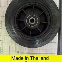 ราคา Made in Thailand ล้อยางตันอะไหล่รถเข็น 8 นิ้ว พร้อมลูกปืนคู่ รูลูกปืน 15, 20, 25 มิล เลือกในตัวเลือก ล้อ 2 เพลา รถ รถเข็นเก็บยางพารา wagon trolley kids เข็น ล้อรถตลับ (1730848741601544352)