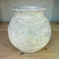 ราคา Vaseแจกันโอ่งดินเผาทรงกลม สีวินเทจ เก่า ๆ ขนาด 45 x 56 cm. (1734286273823016279)