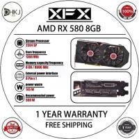 ราคา การ์ดจอ XFX RX 580 8GB 2304SP มือสอง การ์ดแสดงผล/วิดีโอ 8GB ETH AMD Radeon RX580 Ethereu สำหรับคอมพิวเตอร์ตั้งโต๊ะ เกม (1734812786190943992)