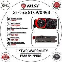 ราคา การ์ดจอ MSI GeForce GTX 970 เกมมิ่ง 4GB ประสิทธิภาพสูง จอแสดงผล GDDR5 พร้อมเทคโนโลยี Twin Fan และระบบระบายความร้อน เหมาะสำหรับการเล่นเกมและใช้งานกับ VR มือสอง (1734812978612242389)
