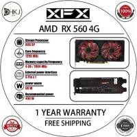 ราคา การ์ดจอ XFX RX 560 4GB มือสอง กราฟิกส์ การ์ดจอ AMD GPU เรเดียน อาร์เอ็กซ์ 560 4GB 4G สำหรับหน้าจอคอมพิวเตอร์ เกมเดสก์ท็อป (1734812924214281693)