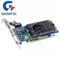 ราคา COD【การจัดส่งอย่างเป็นทางการ】 การ์ดจอ GIGABYTE G 210 1GB 64Bit GDDR3 การ์ดวิดีโอ N210 G210 1G สำหรับ Nvidia Geforce GPU เกมพีซี Dvi VGA มือสองTikTok (1732893789741220904)