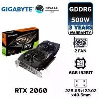 ราคา GIGABYTE การ์ดจอ VGA GEFORCE RTX 2060 6GB REV.2 รับประกัน 3 ปี (1730060770171259024)