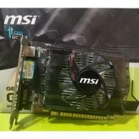 ราคา การ์ดจอ MSI รุ่น Nvidia GeForce GT 730 2GB DDR3 ไม่ต่อไฟเพิ่ม (no box) มือสอง ไม่มีกล่อง (1733808510934484703)