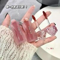 ราคา ลิปแมท ลิป Velvet Mist Cream Lip Mud Lip Mud Glass Crystal Water Light Lip Glaze Moisturizing and Moisturizing Naked Apricot Sweet Tea เมคอัพไม่ติดลิปสติกง่าย (1734159773573678809)