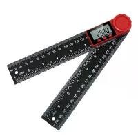 ราคา Digital caliper with black vernier scale, protractor, new 2-in-1 digital angle ruler (1734345558785492344)