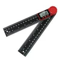 ราคา Digital caliper with black vernier scale, protractor, new 2-in-1 digital angle ruler (1734519918392542844)