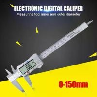 ราคา 0-150mm LCD Digital Depth Ruler Electronic Vernier Calipers Gauge Micrometer (1734407684824270285)