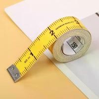 ราคา White Yellow Tape Measure in Feet/Inches - Soft Ruler for Sewing, Tailoring, Fiberglass, Flexible Dressmaker's Measuring Tape (1733874516772947810)