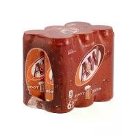 ราคา จัดส่งฟรี กทม ขายร้อน A&W น้ำอัดลม กลิ่นรูทเบียร์ ขนาด 325 มล. x 6 กระป๋อง (1732869790171563721)