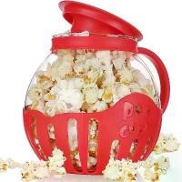 ราคา Applicable to LMETJMA 2.25QT Microwave Glass Popcorn Popper with Silicone Lid Microwave Popcorn Popper with Temperature Safe Glass JT1 (1734710256413280205)
