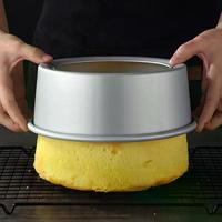 ราคา ชุดอบขนม พิมพ์เค้กกลม พิมพ์เค้ก พิมพ์อลูมิเนียม ไร้รอยต่อ (แบบไม่ถอดก้น และถอดก้นได้) ขนาด ครึ่งปอนด์, 1 ปอนด์, 2 ปอนด์ และ 3 ปอนด์ แผ่นอบเค้ก (1734159274414999546)