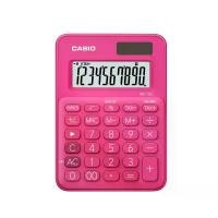 ราคา Casio Calculator เครื่องคิดเลข คาสิโอ รุ่น MS-7UC-RD แบบสีสัน ขนาดกะทัดรัด 10 หลัก สีชมพูเข้ม (1730855699229084297)