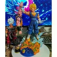 ราคา YS Studio Dragon Ball Z Vegito VS Buu Battle Figure - 33 cm PVC Double Head Sculpt Collectible Statue DBZ Anime Diorama (1734497303041378062)
