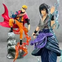 ราคา Naruto Animation Action Figure Collectible Items Uzumaki Naruto Uchiha Sasuke Model Toy Decorations (1734891082472916281)
