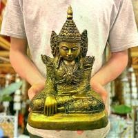 ราคา Collectibleพระมหามัยมุนี พระพุทธรูปทรงเครื่องกษัตริย์พม่า หน้าตัก 8 นิ้ว สีทองโบราณ เป็นพระพุทธรูปศักดิ์สิทธิ์คู่ประเทศพม่าณเมืองมัณฑะเลย์ สะสมที่ดีที่สุด、 ผู้เก็บรวบรวมโปรด、 (1734640786355291477)