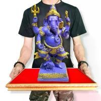 ราคา ไทยพุทธศาสนา พระปทม พระพิฆเนศ ปางลีลาเจริญโภคทรัพย์ สีม่วง (กว้าง4นิ้ว สูง10นิ้ว)ปลุกเสกวัดแขกสีลม บูชาแล้วชีวิตมีความเจริญก้าวหน้า H ธัญพยาบาลไทย meditation (1734233576024540206)