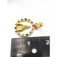 ราคา พระปทม พระปทม jewery33 K541 จี้หลวงพ่อโสธ ล้อมเพชรนพเก้า meditation พุทธศาสนา (1733117822440277088)