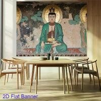 ราคา 2D Flat, 1pc Buddha Meditation Party Banner - Large Buddha Face Tapestry Backdrop for /Outdoor Buddhist Events, Birthdays, Weddings & Yoga Decorations - Spiritual Banner with Buddha Statue (1733814652