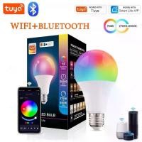 ราคา หลอดไฟอัจฉริยะ หลอดไฟ LED อัจฉริยะ10W Tuya Bluetooth/WiFi Smart Light Bulb RGB E27 9W 10W 15W Dimmble หลอดไฟอัจฉริยะคว (1731398912002787324)