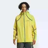 ราคา adidas Hiking เสื้อแจ็คเก็ต adidas National Geographic WIND.RDY ผู้ชาย สีเหลือง JD5834 (1731729383545997075)