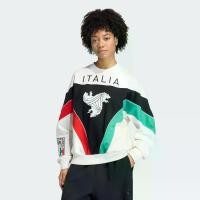 ราคา adidas ไลฟ์สไตล์ & ฟุตบอล เสื้อกันหนาวคอกลม Italia Coppa Del Mundo ผู้หญิง สีขาว KD7768 (1733408714665395987)