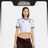ราคา adidas ฟุตบอล เสื้อฟุตบอลทรงครอปชุดเยือนทีมชาติอิตาลี 26 ผู้หญิง สีน้ำเงิน KE8082 (1734726809524930323)