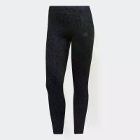 ราคา adidas Running FastImpact Running Leopard 7/8 Leggings Women Blue HK9025 (1731979853731040019)