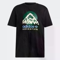 ราคา adidas ไลฟ์สไตล์ เสื้อยืด adidas Adventure Mountain Front ผู้ชาย สีดำ IC2361 (1731331969455328019)
