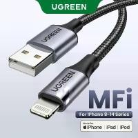 ราคา การออกแบบที่เรียบง่าย สายชาร์จ UGREEN MFI สำหรับ iPhone สายชาร์จสำหรับ Apple สำหรับ iPhone 14 13 Pro Max iPad iPod รุ่น: 60156 แฟชั่นใหม่ (1734873174347909050)