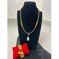 ราคา APPLE GOLD SHOP COMBO4 ข้อมือลายดอกพิกุล 7"5บาท+ลายประคำดอกพิกุล 18"3บาท (1734912973923583249)