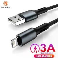 ราคา สาย USB สำหรับ iPhone 14 13 12 11 Pro Max 10 5 6 s 5s 6s 7 8 Plus SE 2020 2022 Apple iPad Fast Charge สายไฟต้นกำเนิดโทรศัพท์มือถือชาร์จข้อมูล1M 2M 3M 1 2 3 เมตร สั้น 25cm (1735019090999543560)