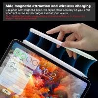 ราคา ปากกาสไตลัสชาร์จไร้สาย, สำหรับ Apple Pencil 2, iPad, iPad Mini 6, iPad Air5, iPad Pro 11 และ 12.9, การปฏิเสธฝ่ามือ (1731394749645685947)