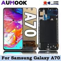 ราคา จอ LCD, ซุปเปอร์ AMOLED, สำหรับ Samsung Galaxy A70, A705, A705F, สำหรับ Samsung A70 SM-A705FN/DS, ชุดดิจิตเตอร์หน้าจอสัมผัส, A705FN (1731311125591657332)