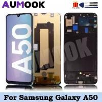ราคา หน้าจอสัมผัส LCD, AMOLED สุดขีด, สำหรับ Samsung Galaxy A50 A505, ตัวเลขพร้อมกรอบ, เข้ากันได้กับ Samsung A50 SM-A505FN/DS A505F/DS LCD (1731310975946558324)