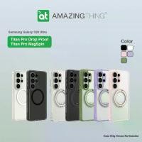 ราคา ACCURACY AMAZINGTHING เคสกันกระแทก Titan Pro / Titan Pro MagSpin สำหรับ Samsung Galaxy S26 Ultra แบบใส / สีดำไทเทเนียม / เขียว / ม่วง / ชมพู (1734907890689868829)