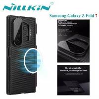ราคา Nillkin เคส Samsung Galaxy Z Fold 7 Case Camshild Prop Magnetic Camera Protection Shockproof Back Cover with Stylus Pen (1735251714897446453)