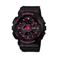 ราคา Casio Baby-G นาฬิกาข้อมือ รุ่น BA-111GGA-1 Limited(Black/Pink) (1734447808647562392)