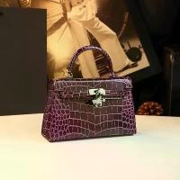 ราคา กระเป๋าถือผู้หญิง COD Fashionable Crocodile Kelly Bag รุ่น Kelly Mini รุ่นที่สอง แบบสะพายไหล่และสะพายข้าง (1734656604197914599)