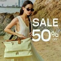 ราคา COVE Weekender Bag กระเป๋าเดินทางสะพายข้าง ผ้าแคนวาสแต่งหนังแท้ กันน้ำ (1734772044160140534)