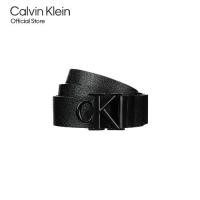 ราคา CALVIN KLEIN เข็มขัดผู้ชายใส่ได้สองด้าน Reversible Monogram Buckle Belt รุ่น 4D7017G D1M-สีดำ (1735051990856337289)