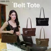 ราคา # c9982 Cicelle Belt Tote CICELLE กระเป๋า แบรนด์ CICELLE (ซี-เซล) กระเป๋าหนังกลับ กระเป๋าtote กระเป๋าสะพายไหล่ (1735255744130811221)